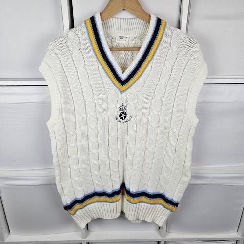 Vintage cricket jumper - vintage, vest