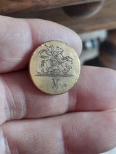 Hunt button royal - button,