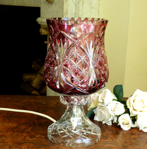 Crystal table lamp desk - lamp,