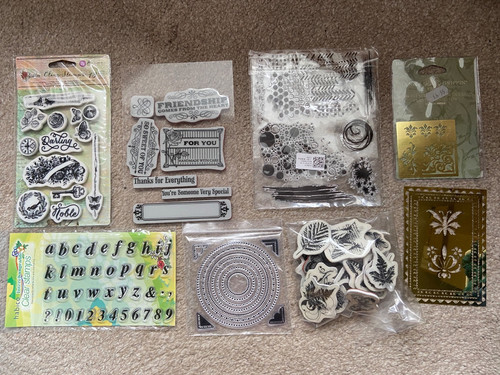 Cling stamps and - cling, rubber