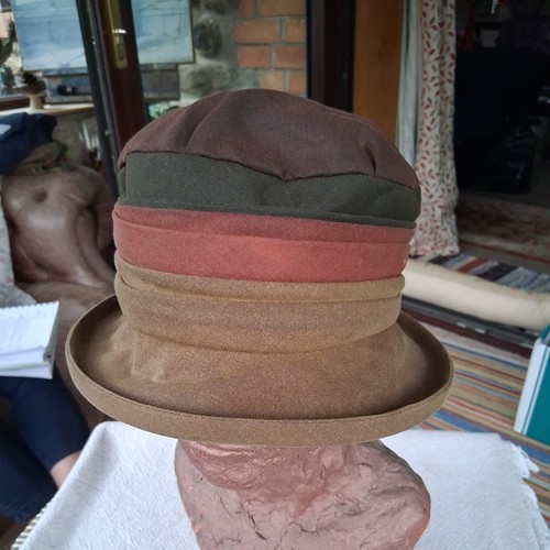 Woman olney wax style hat - style,