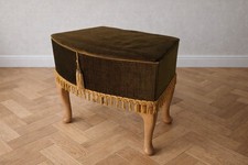 Vintage Sewing Box Footstool