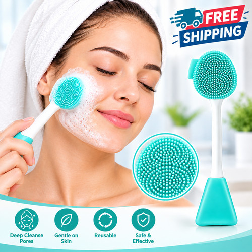 Facial silicone brush - facial,