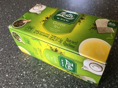 Tea green ceylon zesta - tea,