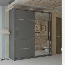 Lyon mirrored sliding wardrobe - lyon,