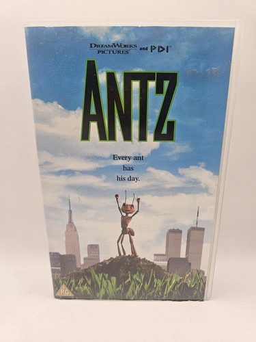 Antz vhs big box ex - box, rental