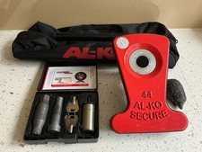 ALKO ALCO Caravan Wheel Lock Kit No 44. Great Condition. With Registration Card