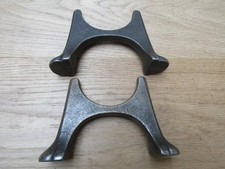 Rustic iron radiator feet