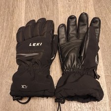 Leki Vertex 10s Black Ski Winter Gloves - Soft-tex  Waterproof Very Warm- Size 9