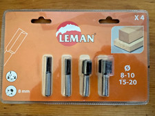 LEMAN 8mm Shank Straight Wood