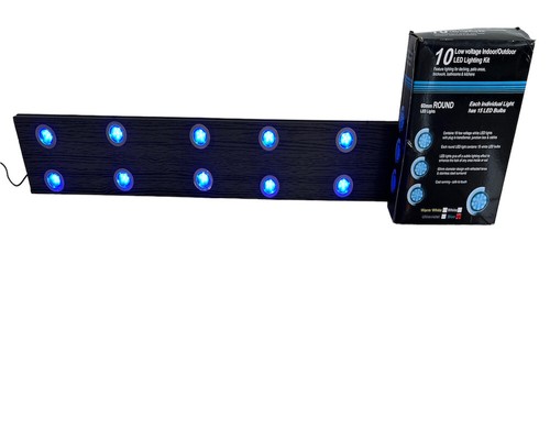 Decking lights blue pack - decking,