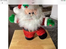 Santa Spinning Musical Plush