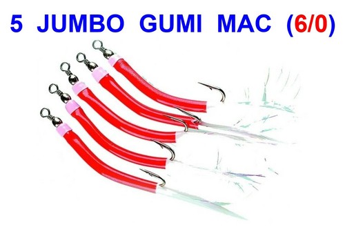 Red white gumi mac sand - red,