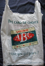 Safeway poly shopping carrier