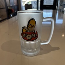 The Simpsons Frosted Glass