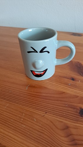 Laughing face mini mug - mini, mug,