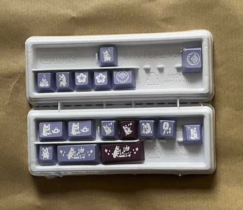Gmk tuzi keycaps - -, mooncakes