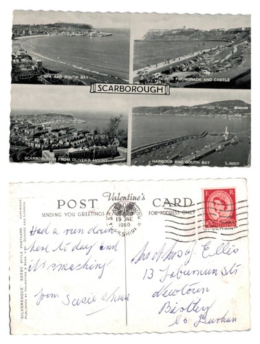 Vintage postcard multi view - -, multi-view