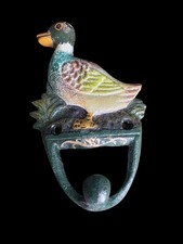 Vintage Hand Painted Cast Iron