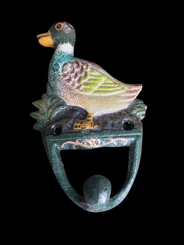 Vintage hand painted cast - vintage, iron