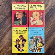 4 x Peter Cheyney Pan Vintage