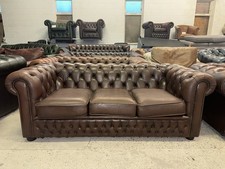Saxon Chesterfield Brown Real