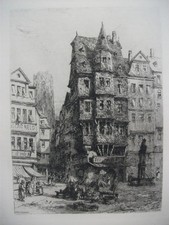 ERNEST GEORGE ORIGINAL ETCHING