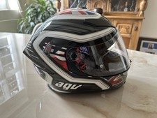 AGV K5-S Fire Race UK Red/White/Blue Full-Face Motorcycle Helmet - Small