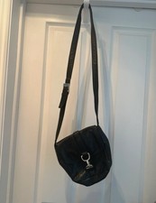 DKNY Black Genuine Leather