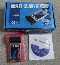 PCMCIA card for laptop  USB x4