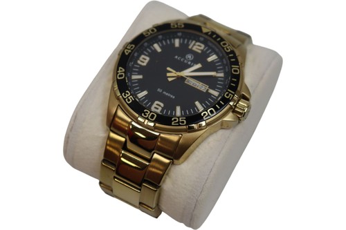 Accurist gold tone - accurist, stainless