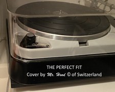Exclusive cover for Thorens TD124 & TD124DD, lid from Switzerland - UK -