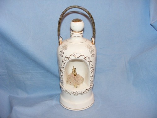 Vintage musical decanter with - musical,