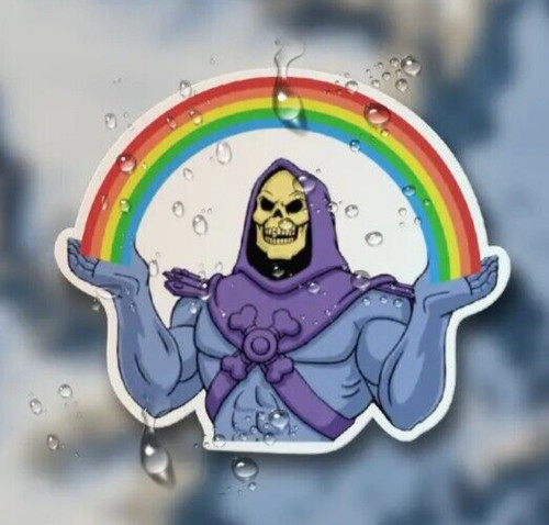 Skeletor rainbow man 7x6cm - skeletor,
