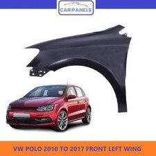 VOLKSWAGEN POLO FRONT WING 2009 - 2017 FENDER LH LEFT PASSENGER SIDE VG0233034