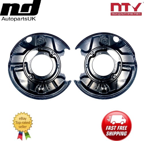 Rear brake disc dust - 2x,