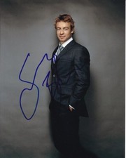 Simon Baker Signed Autographed 8x10 The Mentalist Patrick Jane Photograph