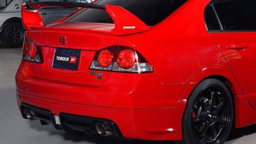 Honda civic type - r, wing
