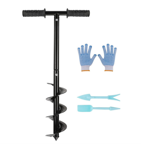 Manual hand earth auger fence - manual,