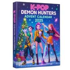Christmas K-pop Demon Hunting 24pc Advent Calendar Dolls Halloween Box Toys Uk