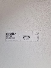 6 IKEA Ingolf Solid Wood White Dining Chairs