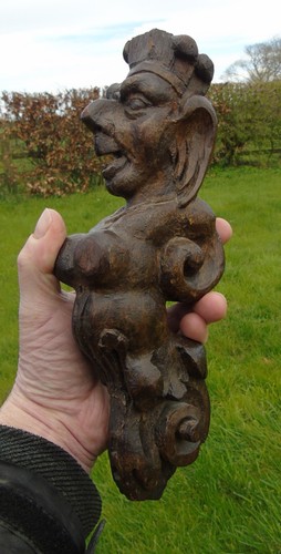 Unusual 17th century - unusual, carved