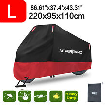 L Waterproof Motorcycle Dirt Bike Cover UV Dust For Kawasaki Honda Suzuki Yamaha