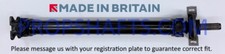 Mercedes Vito Rear Propshaft