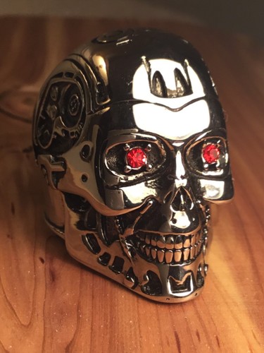 Terminator t800 skull - t800, ring