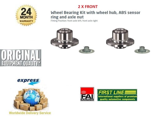 Front axle wheel bearings - front,