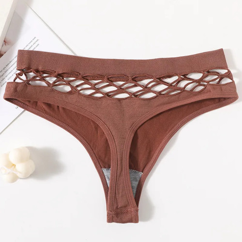 High waist fishnet hollow - high,
