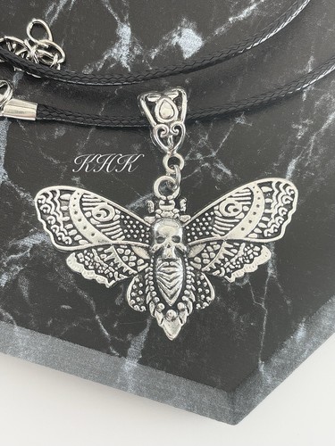 Death moth skull cord - death,