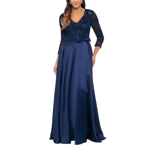 Xscape blue evening - evening, gown