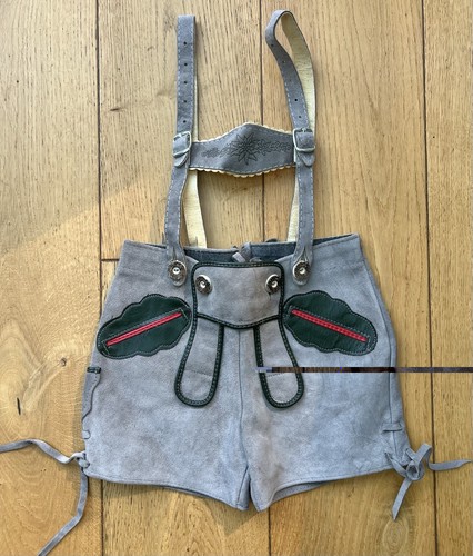 Kids genuine suede lederhosen - kids,